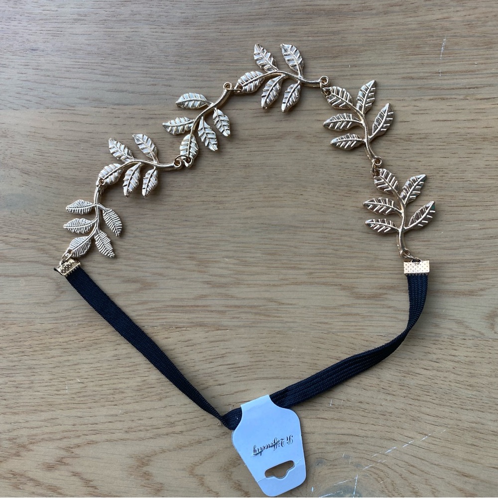 Golden Leaves Headband